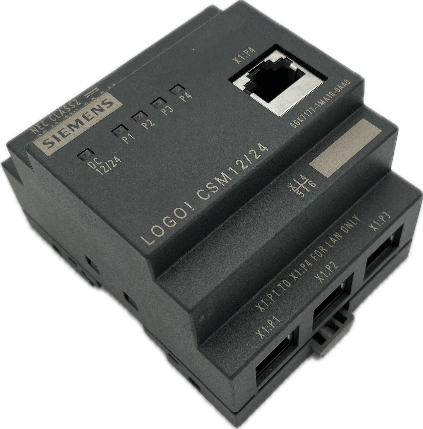 Siemens 6GK7177-1MA10-0AA0 Ethernet Hub LOGO! CSM 12/24 6GK7 177-1MA10-0AA0