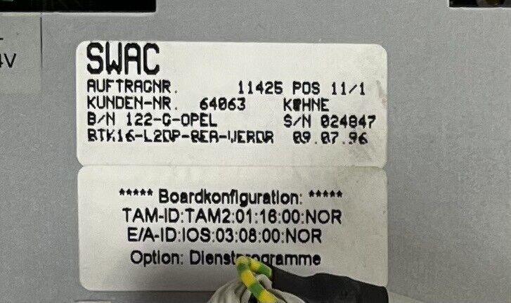 SWAC BTK 16-L2DP-8ER-VERDR | Bedienterminal | 024847 BTK16L2DP8ERVERDR