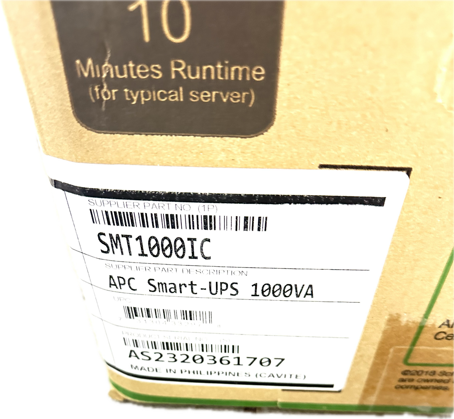 APC | SMT1000IC | Smart-UPS SMT1000IC | Tower | OVP, NEU